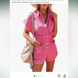 Amazon Pink Romper